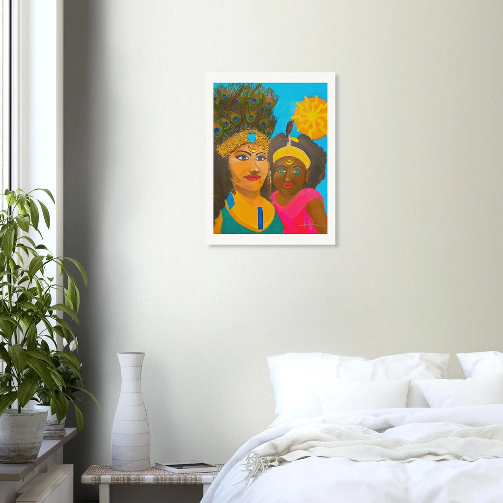Caribbean Mother Museum-Quality Matte Paper Poster - Livity Tree Art