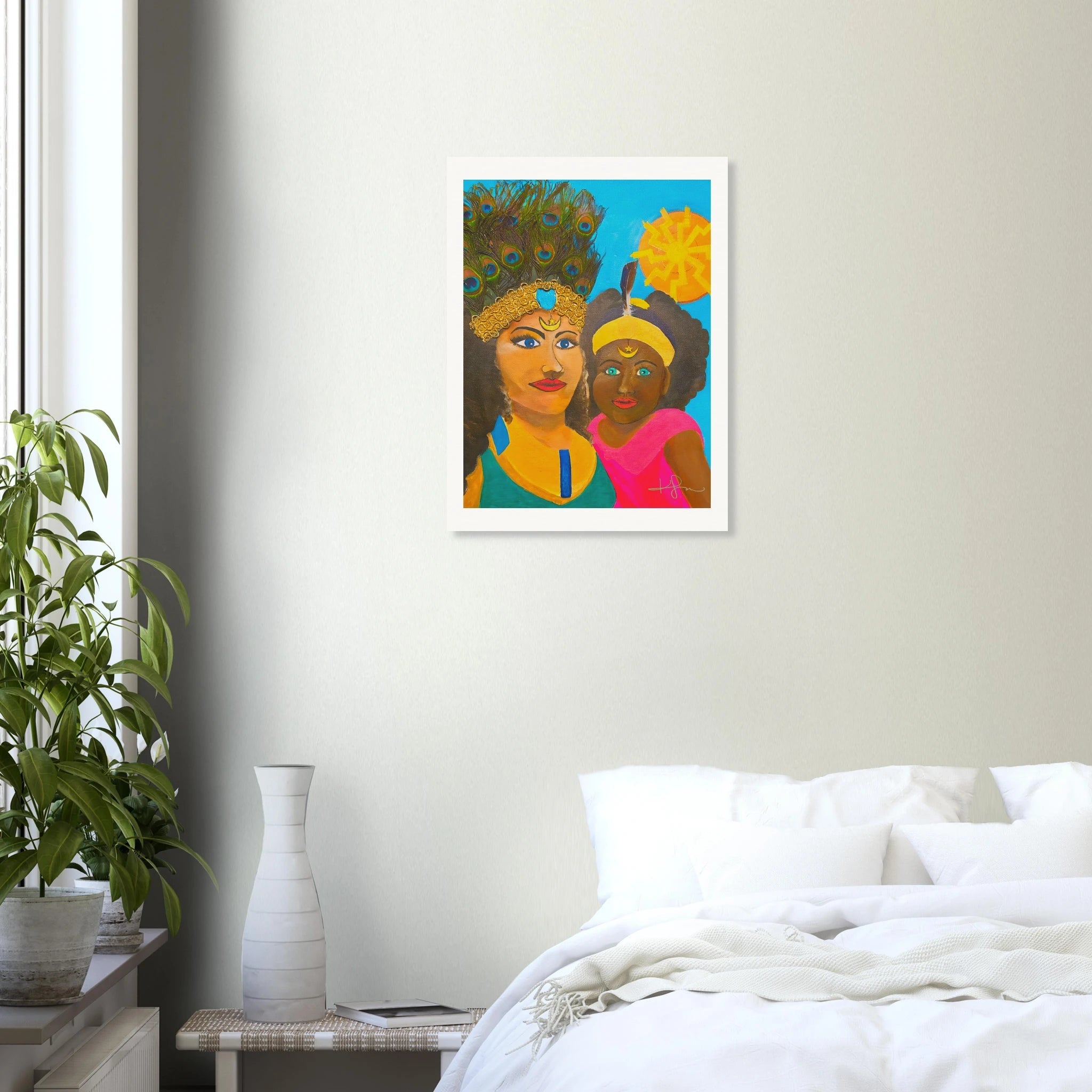 Caribbean Mother Museum-Quality Matte Paper Poster - Livity Tree Art