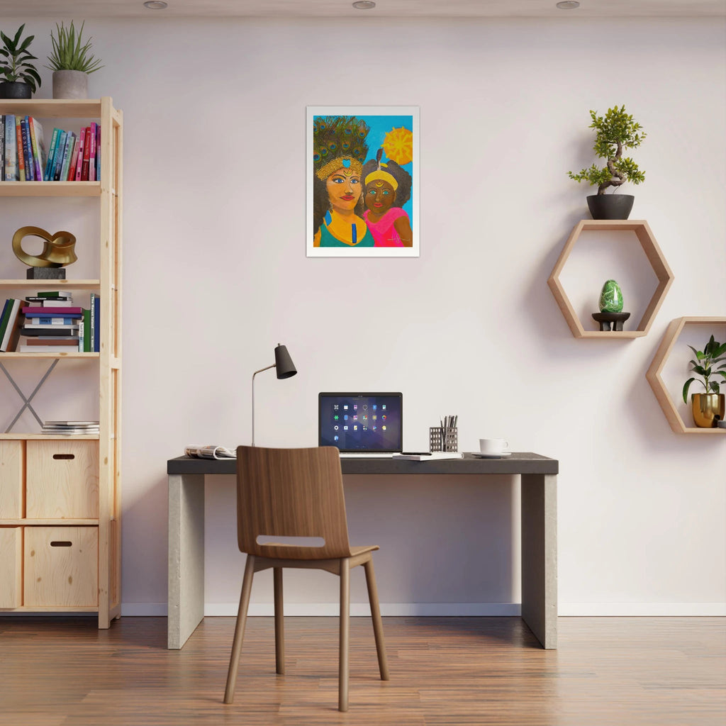 Caribbean Mother Museum-Quality Matte Paper Poster - Livity Tree Art