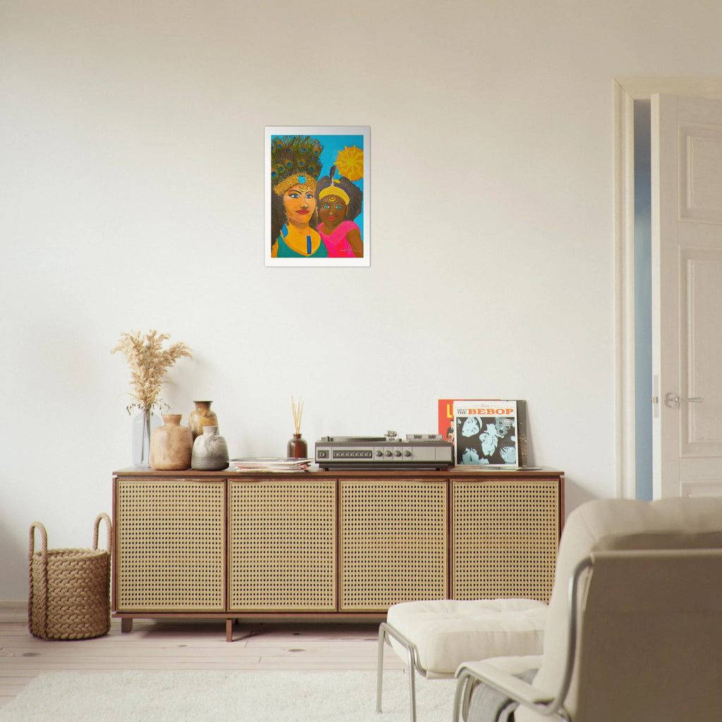 Caribbean Mother Museum-Quality Matte Paper Poster - Livity Tree Art