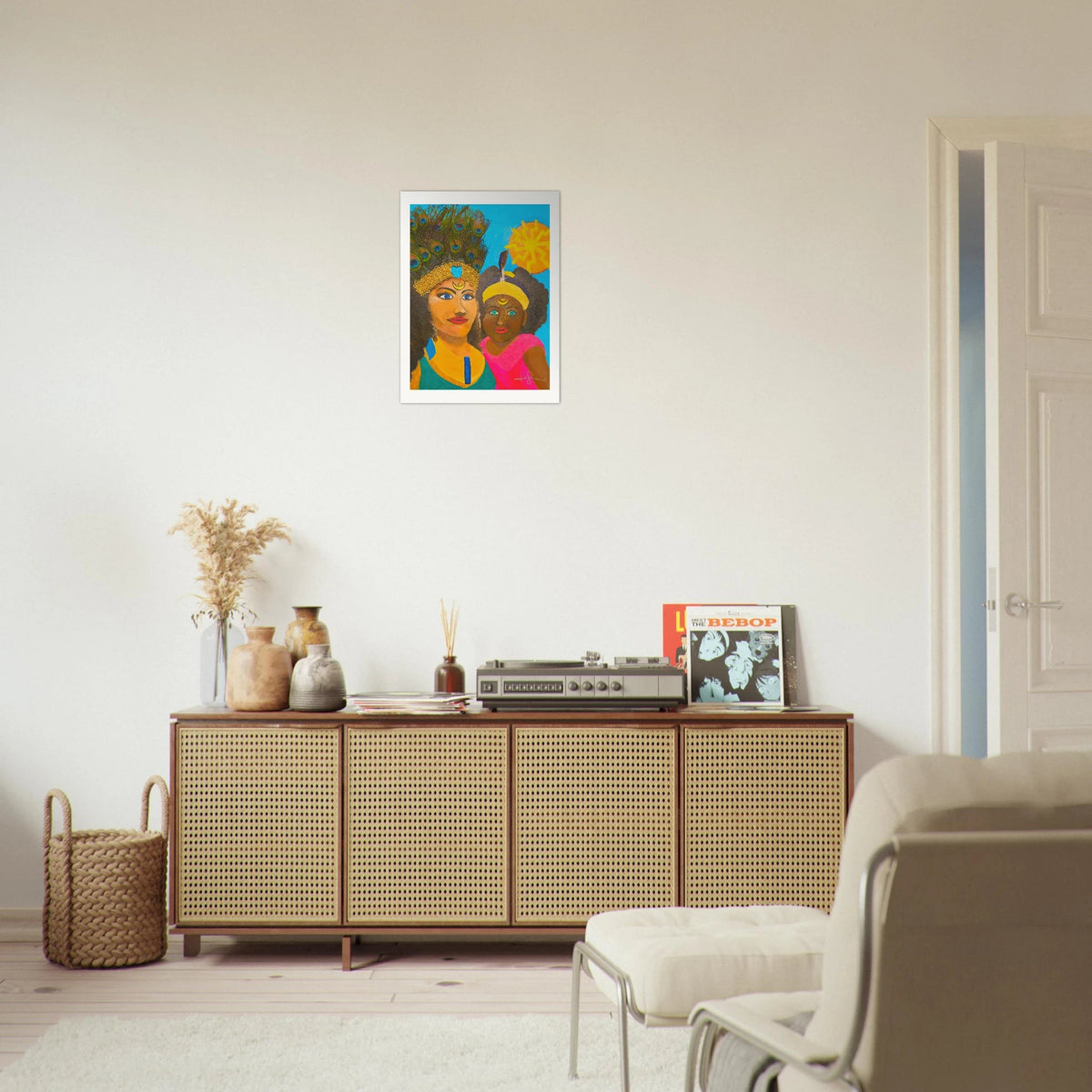Caribbean Mother Museum-Quality Matte Paper Poster - Livity Tree Art
