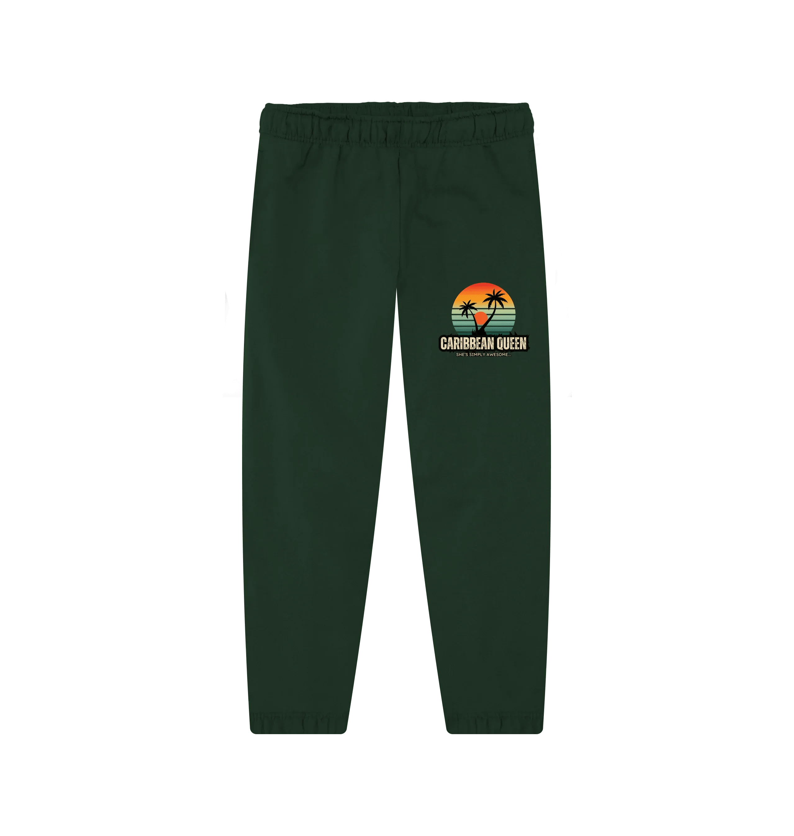 Caribbean Queen Unisex Joggers - Livity Tree Art