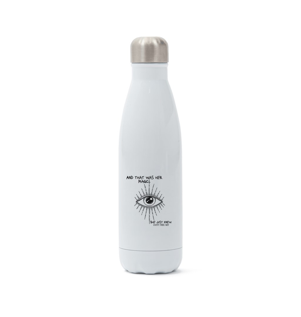 White Water Bottle Front