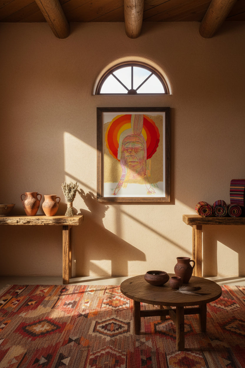 Sitting Bull, The Hunkpapa Lakota holy man | Classic Semi-Glossy Paper Poster