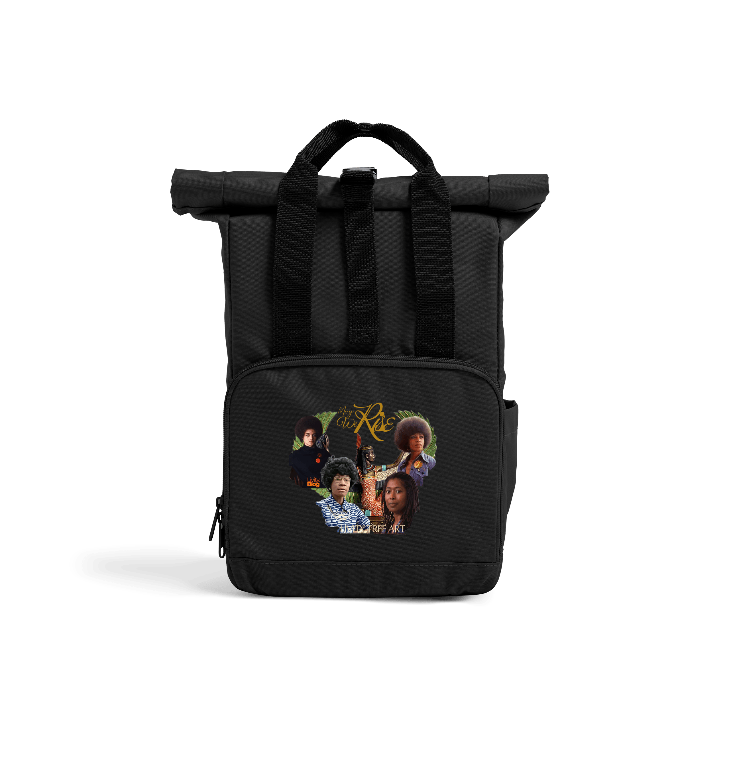 Black Heat Transfer Bag Front