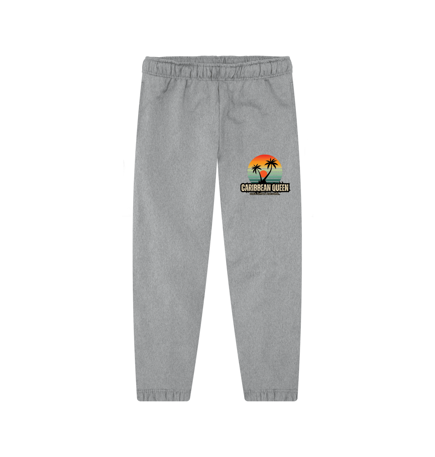 Athletic Grey Joggers Front