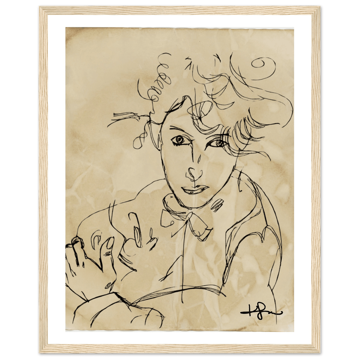 Danu, The Irish Mother Fine Art Framed Poster - Livity Tree Art