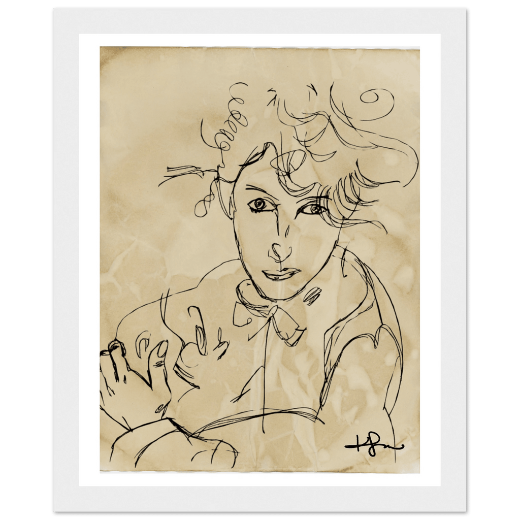 Danu, The Irish Mother Fine Art Framed Poster - Livity Tree Art