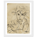 Danu, The Irish Mother Fine Art Framed Poster - Livity Tree Art