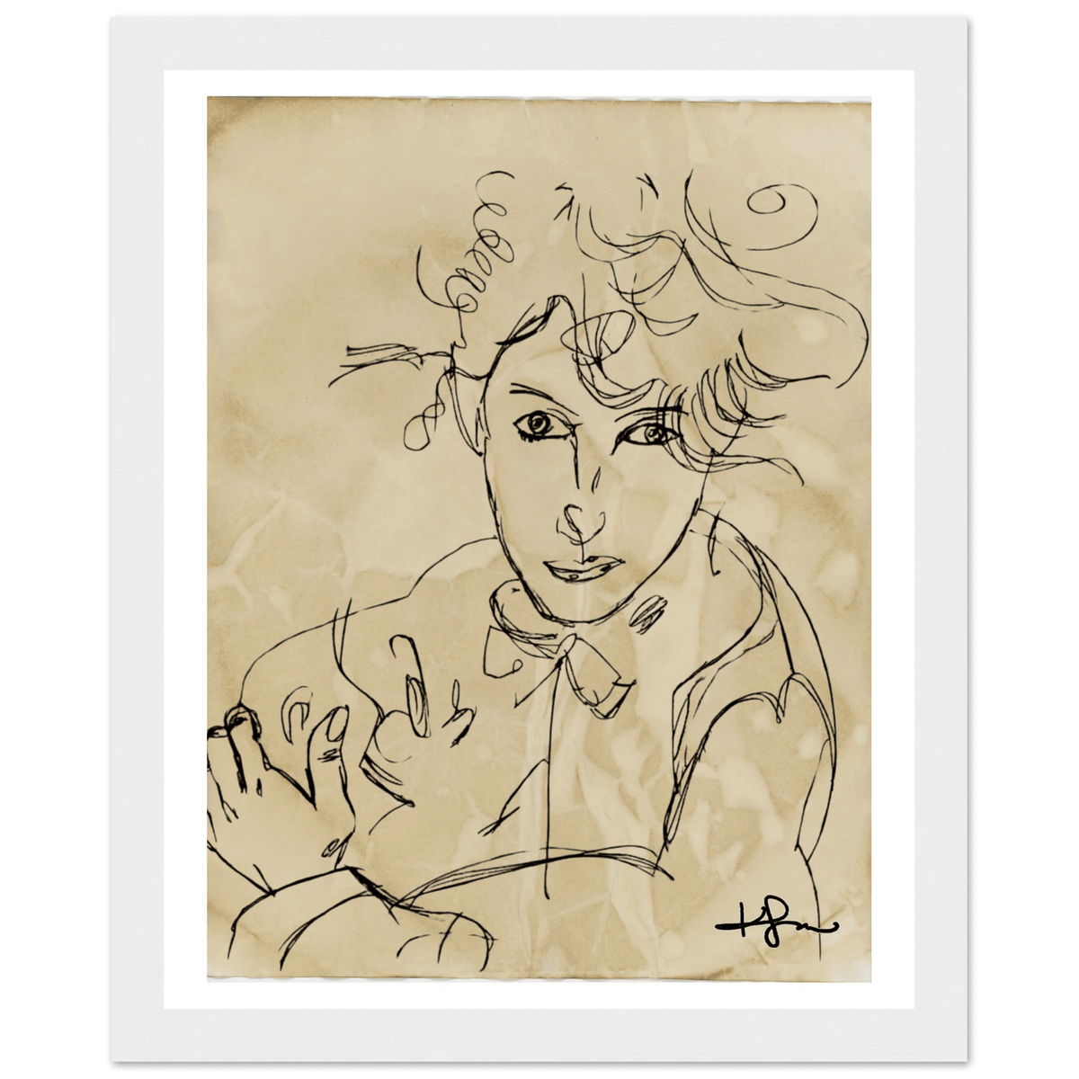 Danu, The Irish Mother Fine Art Framed Poster - Livity Tree Art