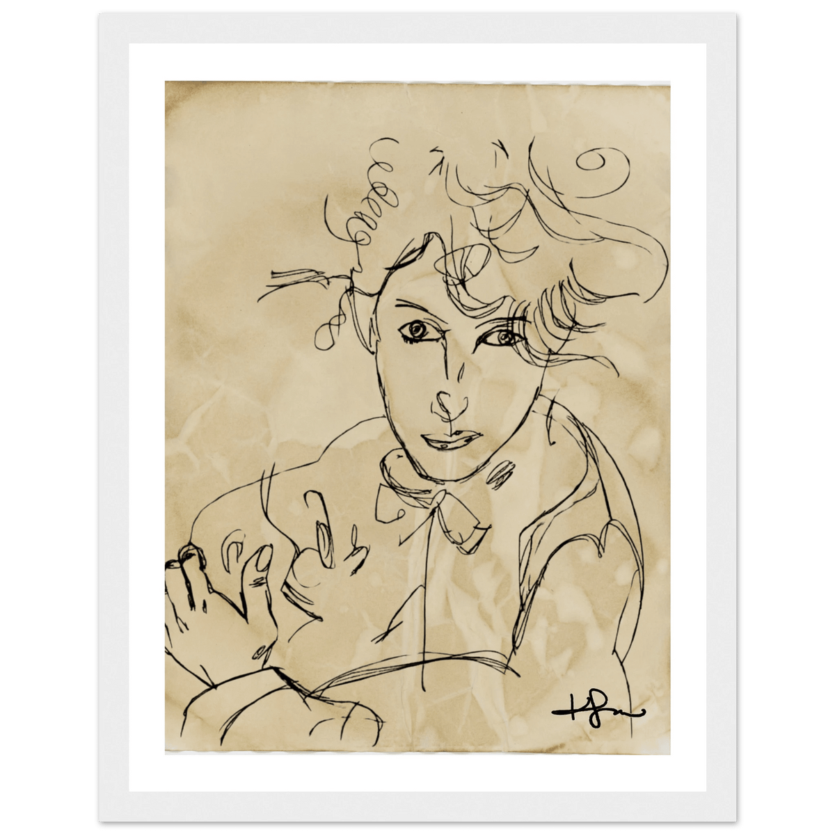 Danu, The Irish Mother Fine Art Framed Poster - Livity Tree Art