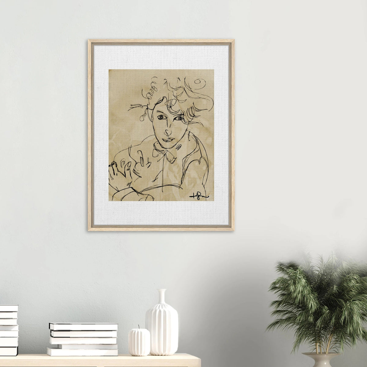Danu, The Irish Mother Framed Canvas - Livity Tree Art