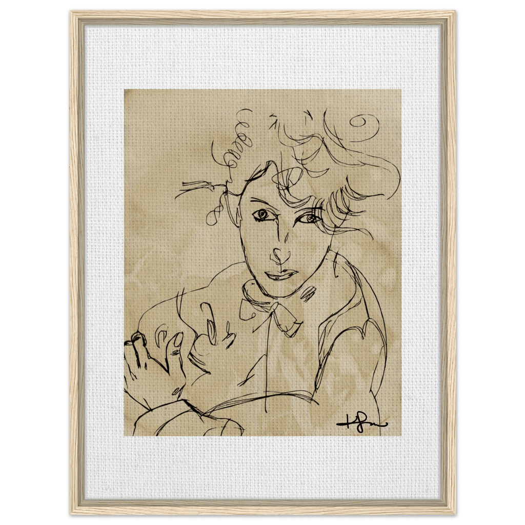 Danu, The Irish Mother Framed Canvas - Livity Tree Art