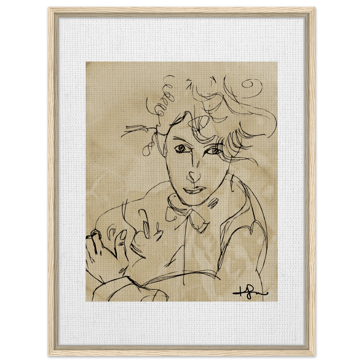 Danu, The Irish Mother Framed Canvas - Livity Tree Art