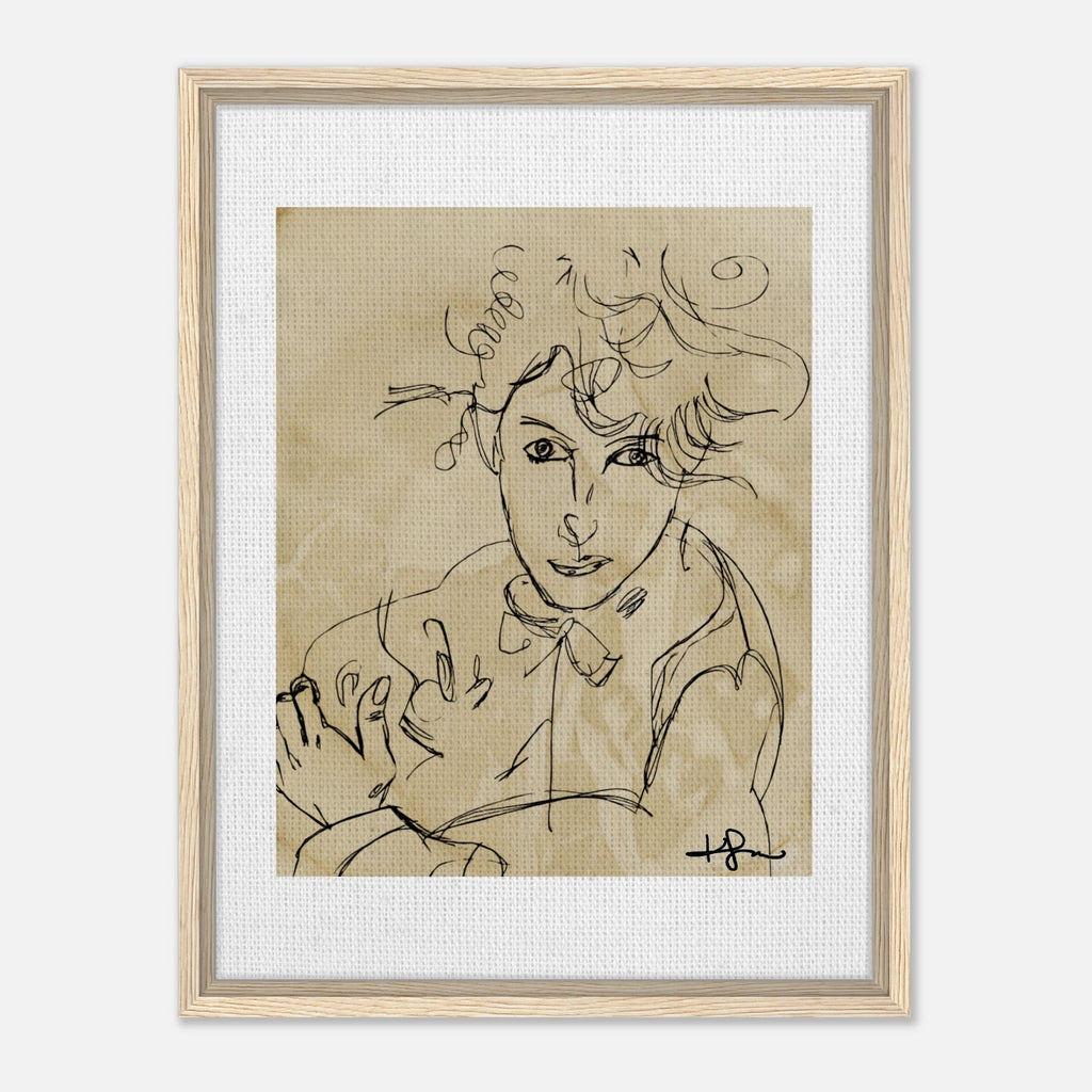 Danu, The Irish Mother Framed Canvas - Livity Tree Art
