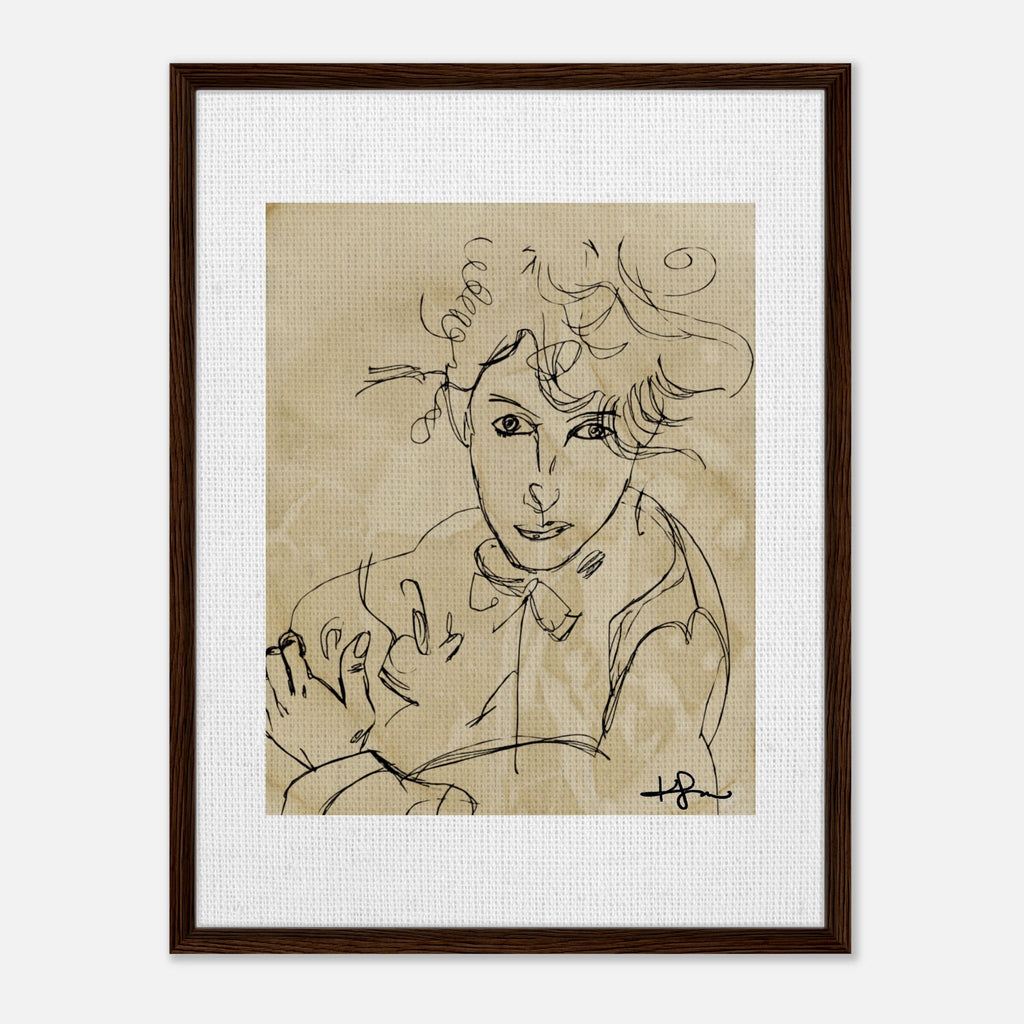 Danu, The Irish Mother Framed Canvas - Livity Tree Art