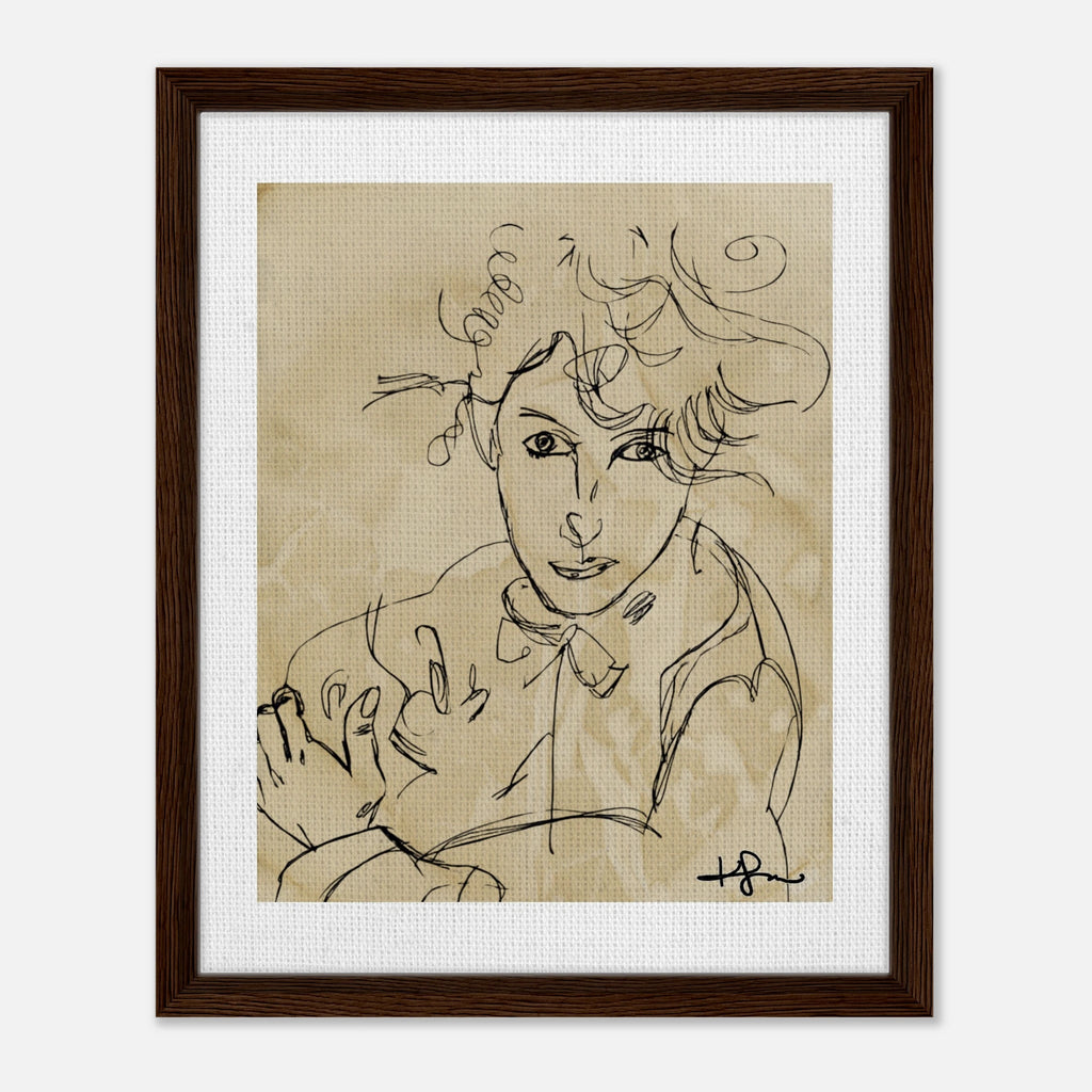 Danu, The Irish Mother Framed Canvas - Livity Tree Art