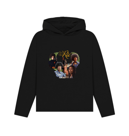 Black Recycled Hoody Front