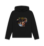 Black Recycled Hoody Front