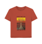 Rust Printed T-shirt Front