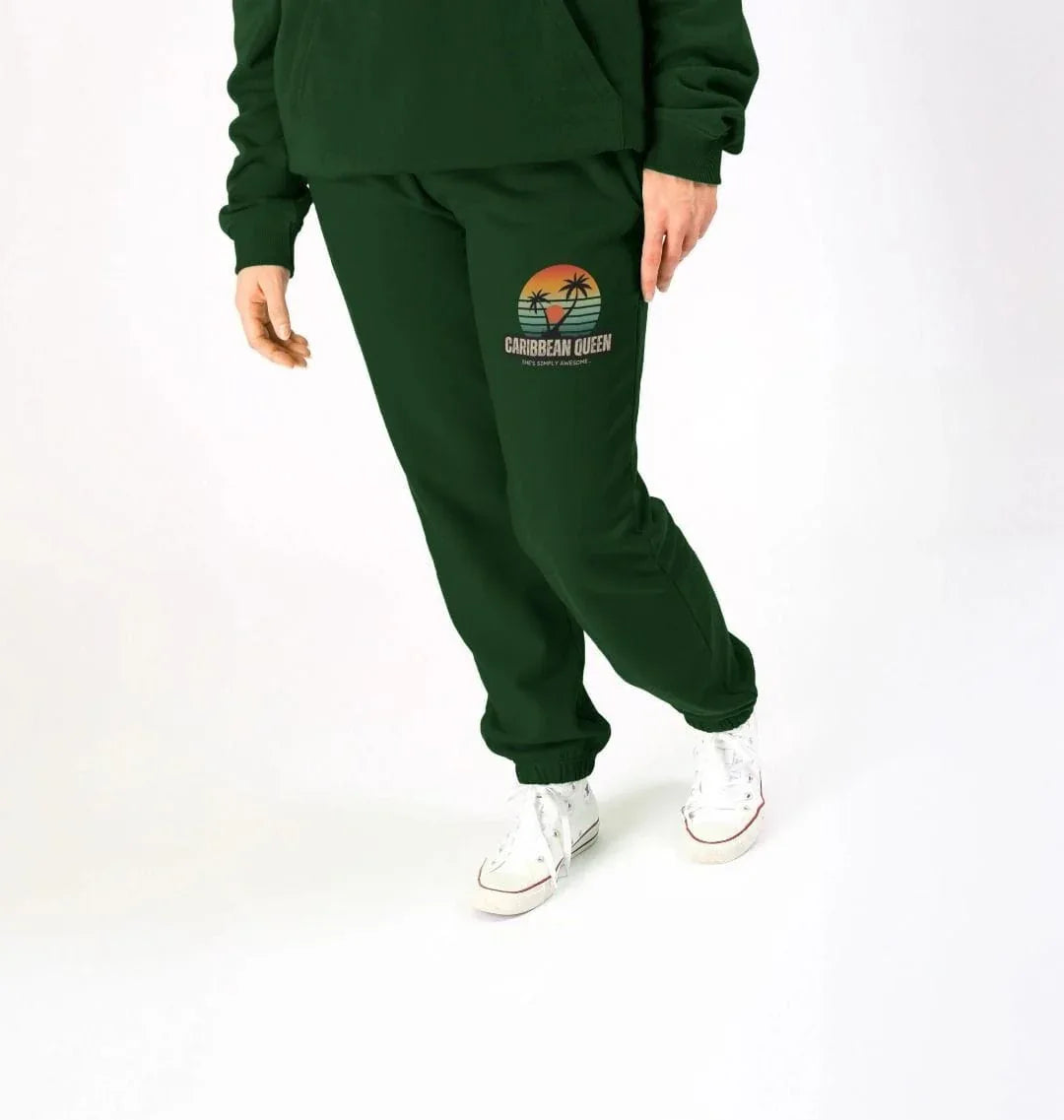 Caribbean Queen Unisex Joggers - Livity Tree Art