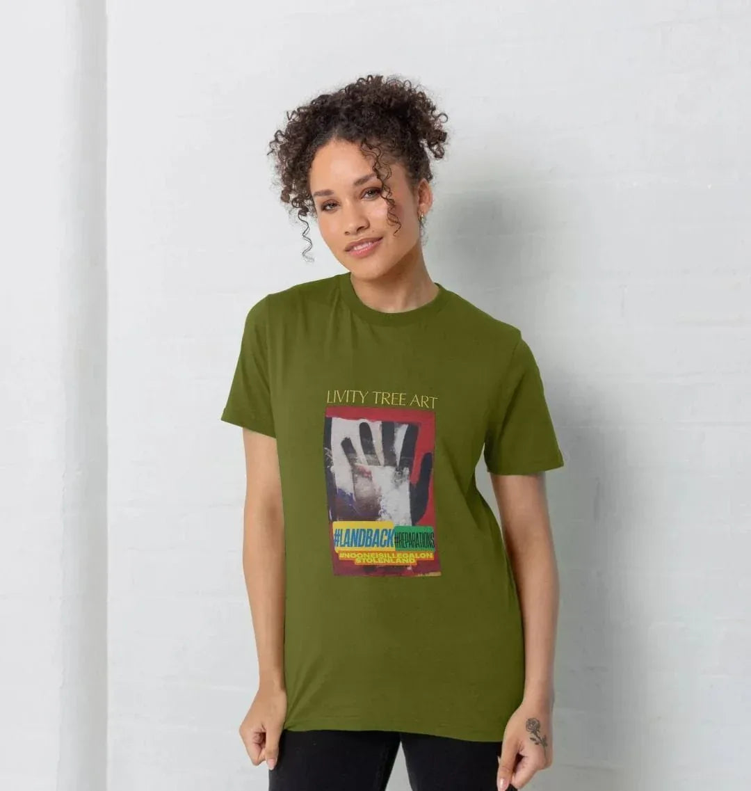 Aboriginal Indigenous Unity Plain T-shirt - Livity Tree Art
