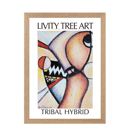 Natural Frame Framed art print Front