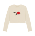 Stop War, Spread Love Palestine Women's Boxy Jumper - Livity Tree Art