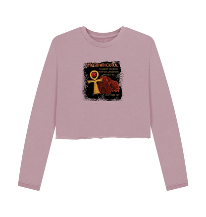 Ancestors Protection Women's Boxy Jumper - Livity Tree Art