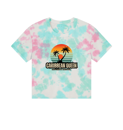 Pastel Tie Dye Printed T-shirt Front
