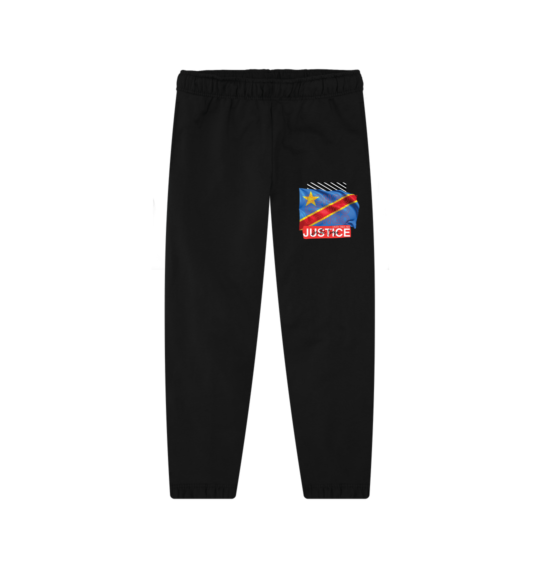 Black Joggers Front