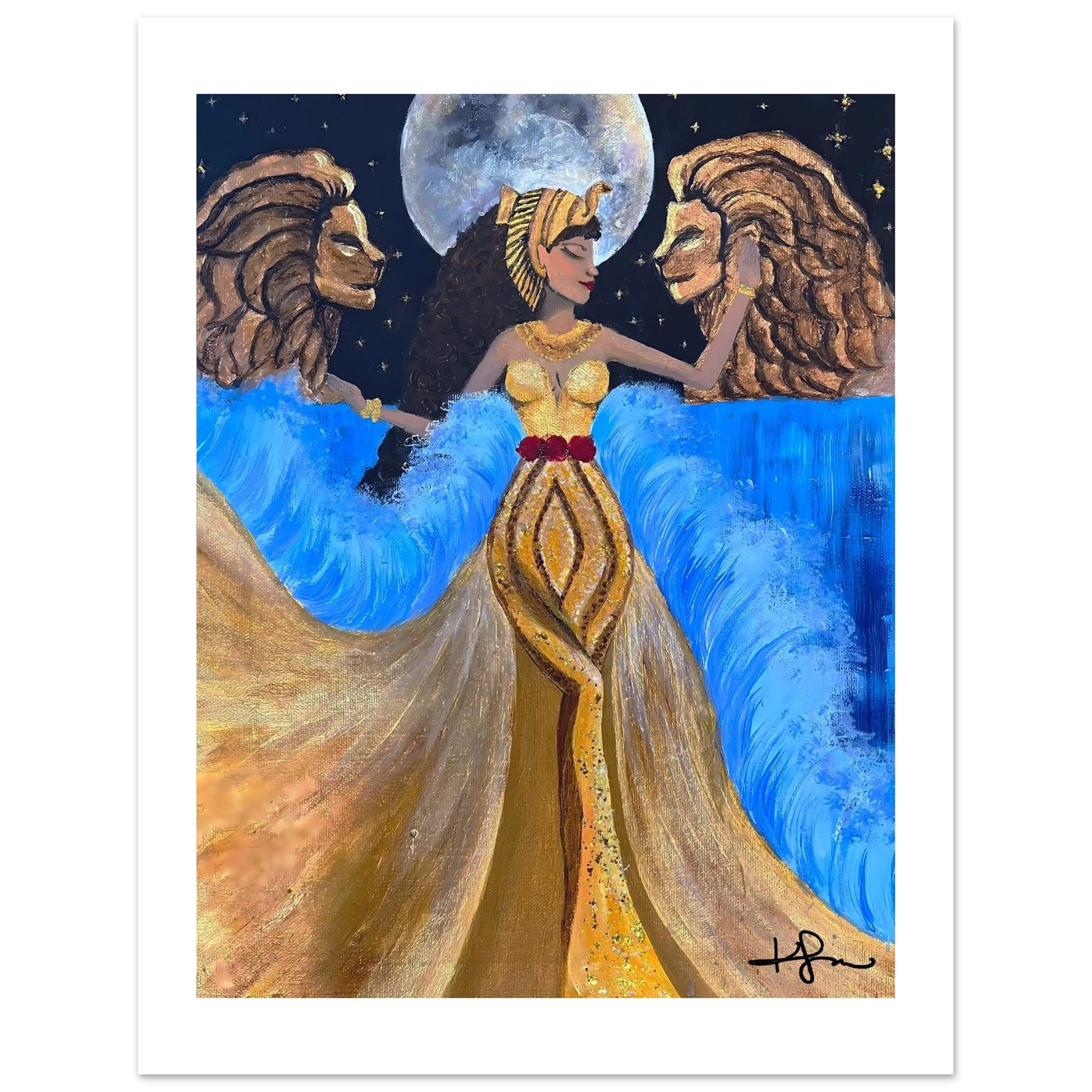 Leaena de Judah | Classic Semi-Glossy Paper Poster