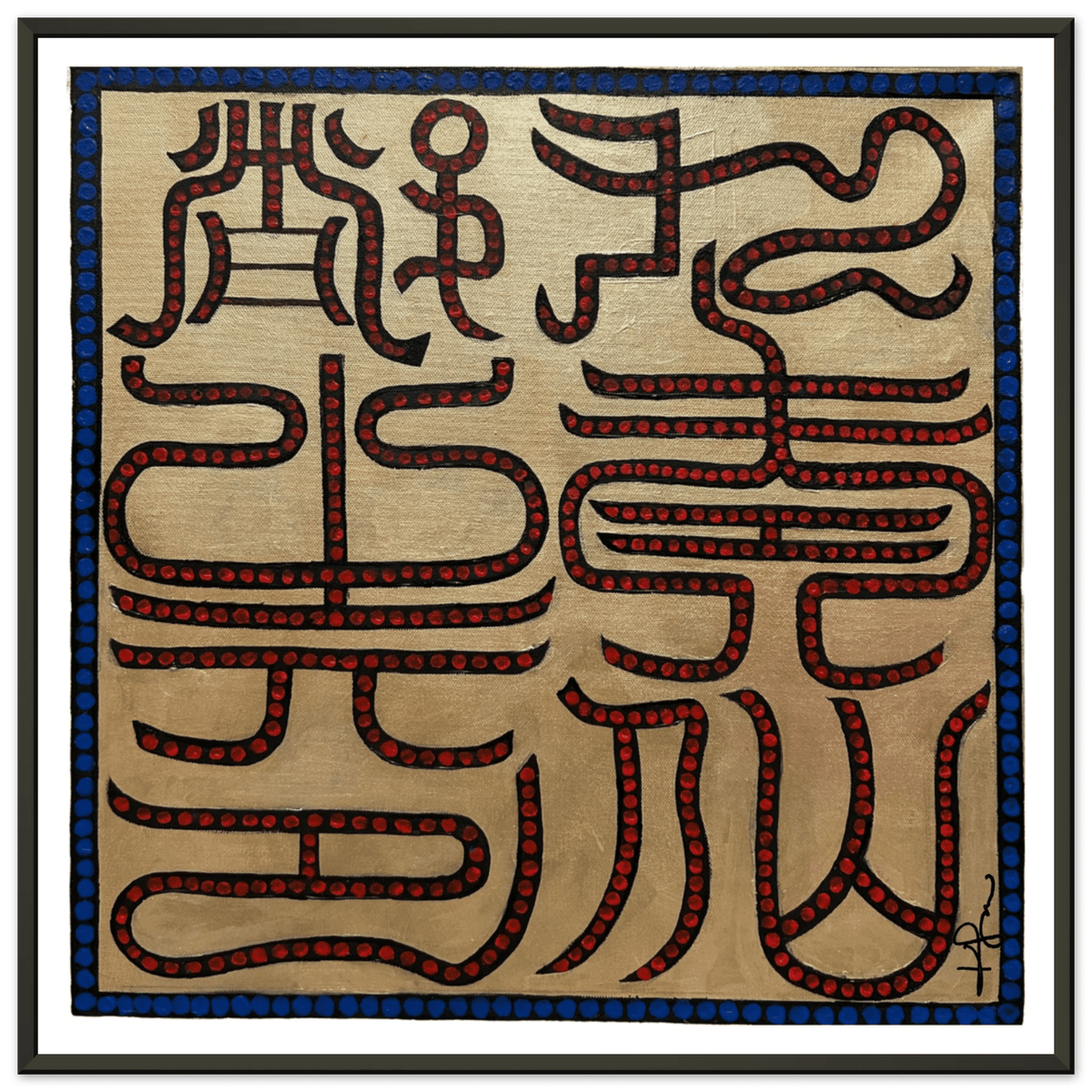 Eye of Ra Fine Art Framed Poster - Livity Tree Art