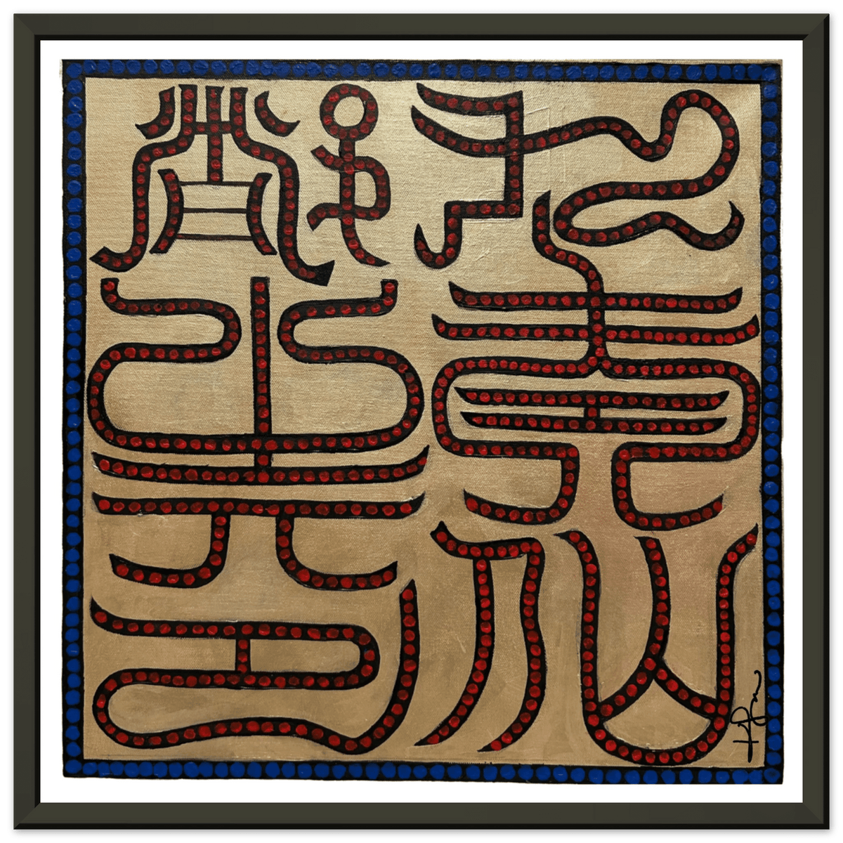 Eye of Ra Fine Art Framed Poster - Livity Tree Art