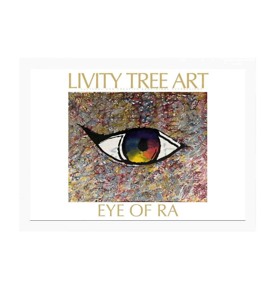 Eye of RA Landscape Art Print - Livity Tree Art