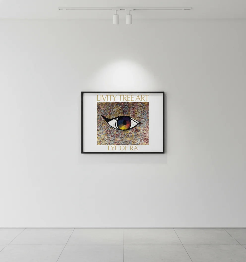 Eye of RA Landscape Art Print - Livity Tree Art