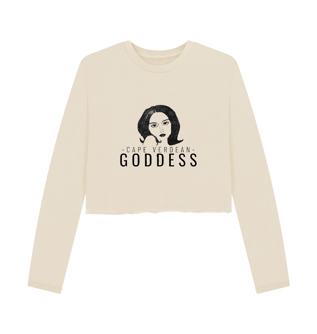 Oat Printed Boxy Jumpers Front