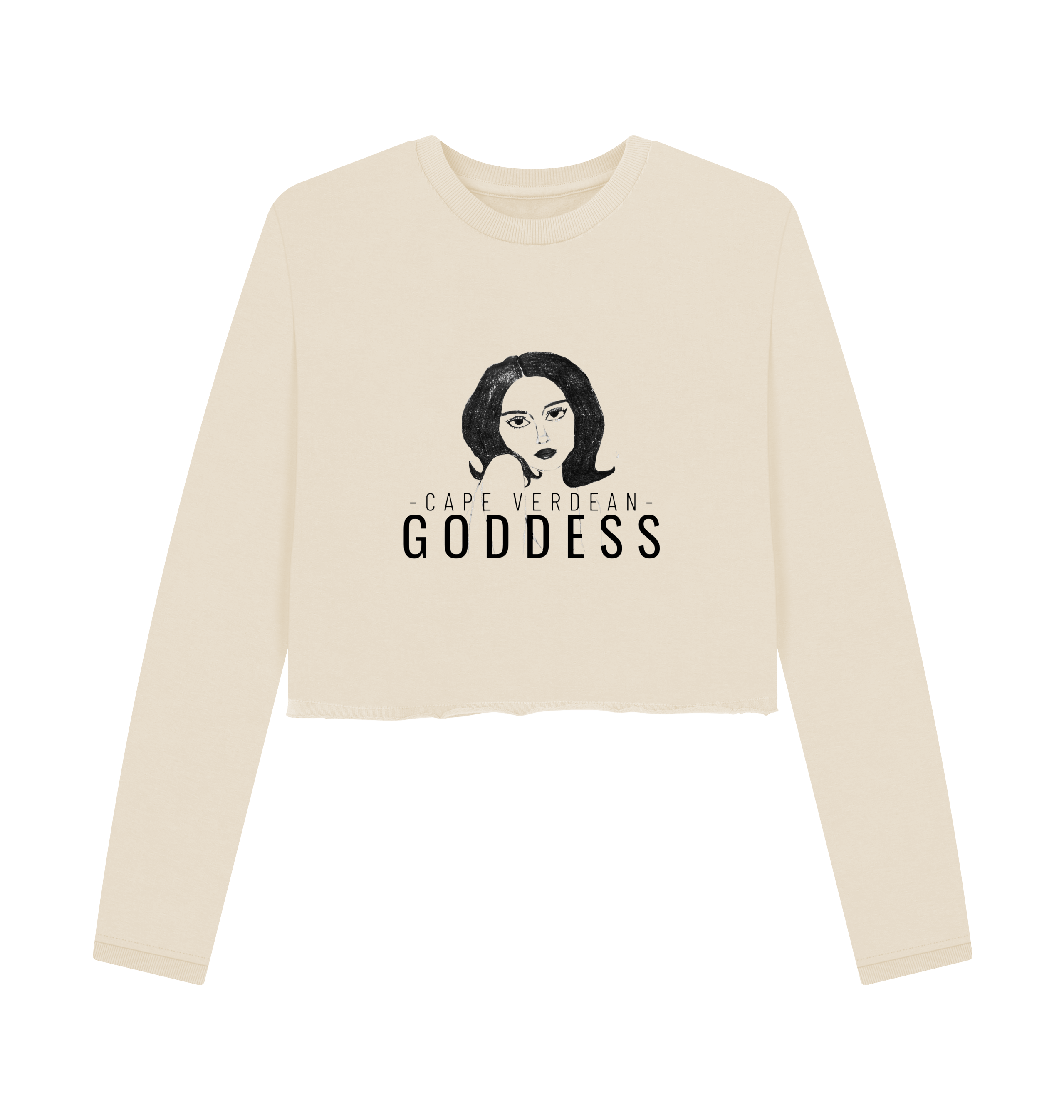Oat Printed Boxy Jumpers Front