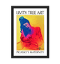 Black Frame Framed art print Front