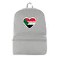 Peace for Sudan Backpack - Recycled Cotton Premium Plus | Tree of Life Art - Tree of Life Art