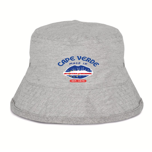 Made in Cape Verde 100% Recycled Bucket Hat - Tree of Life Art