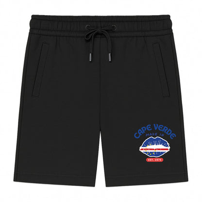Made in Cape Verde, Men's Shorts Made in Portugal, 100% Organic Cotton - Tree of Life Art