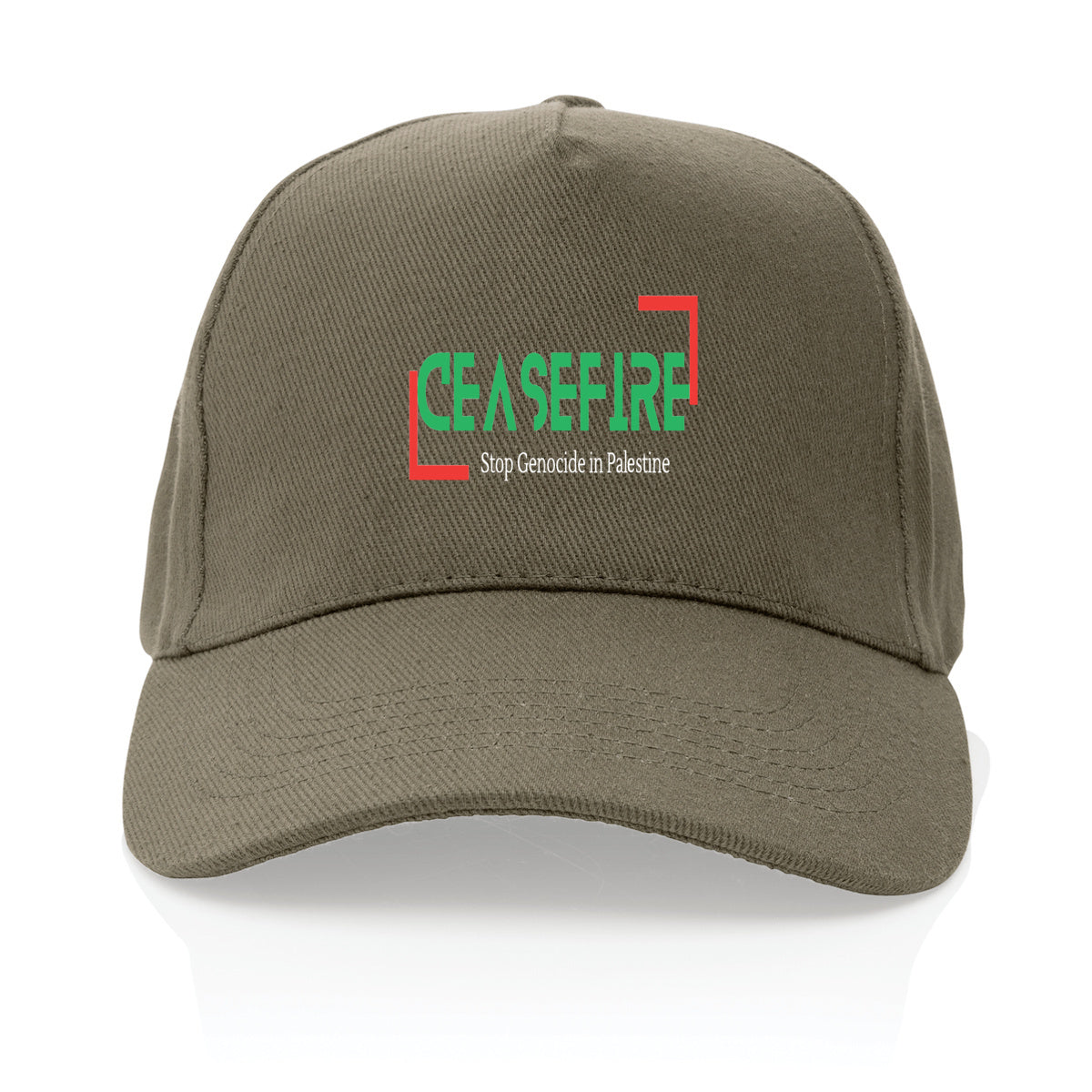 Palestine Ceasefire Baseball Hat - Premium 100% Recycled Cotton | Tree of Life Art - Tree of Life Art