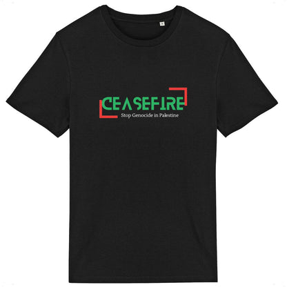 Ceasefire in Palestine Premium Unisex tshirt, Lightweight 100% Organic Cotton | Tree of Life Art - Tree of Life Art