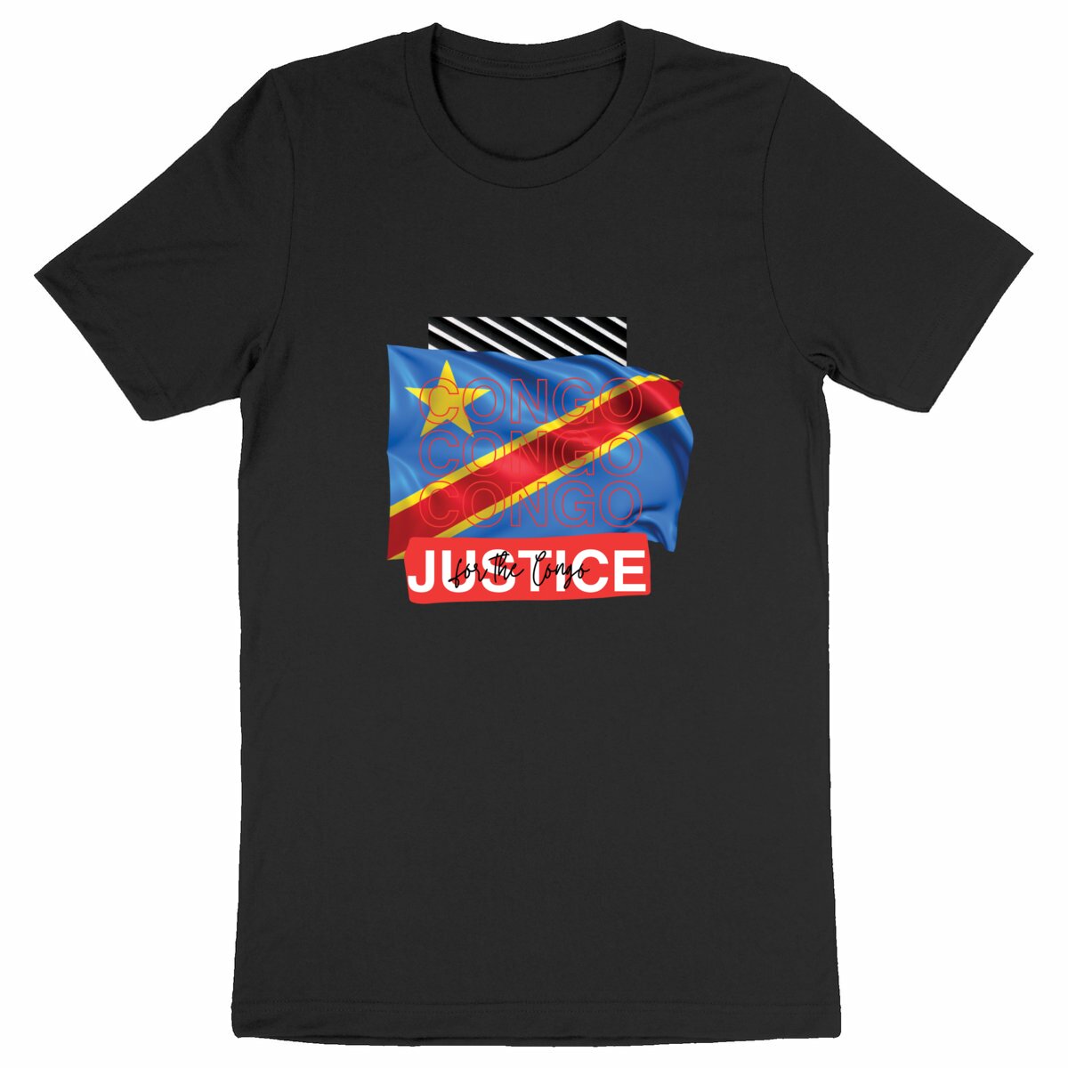 Ceasefire in the DRCongo Premium Unisex Heavyweight Tshirt, 100% Organic Cotton - Tree of Life Art