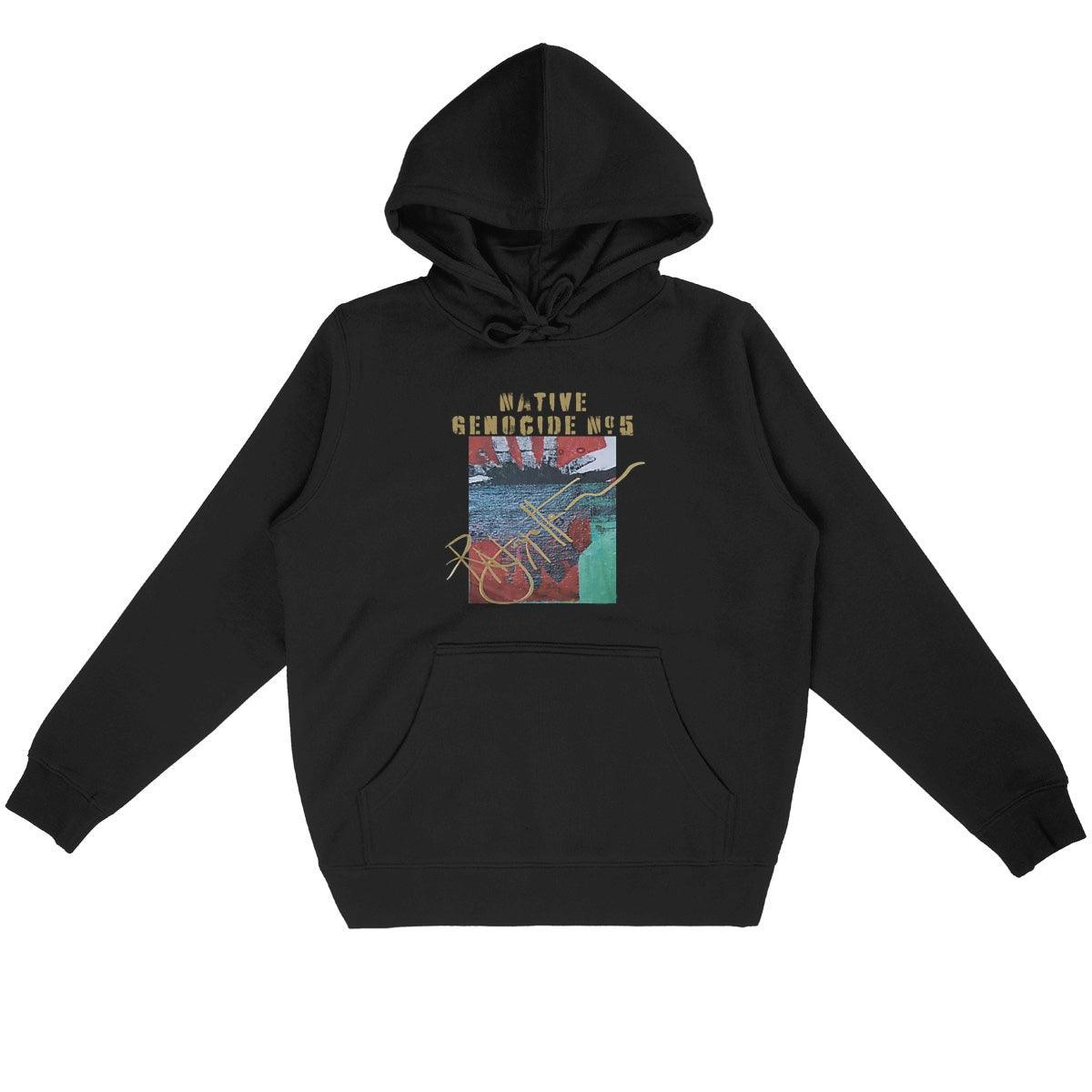 Native Genocide #5 Premium Lightweight Straight Cut Unisex Hoodie | Tree of Life Art - Tree of Life Art