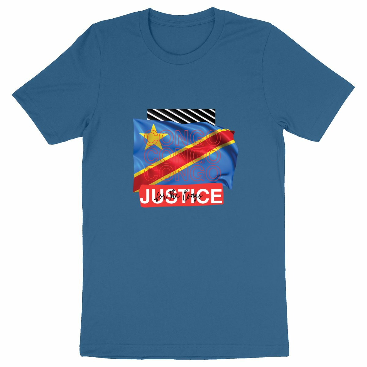 Ceasefire in the DRCongo Premium Unisex Heavyweight Tshirt, 100% Organic Cotton - Tree of Life Art