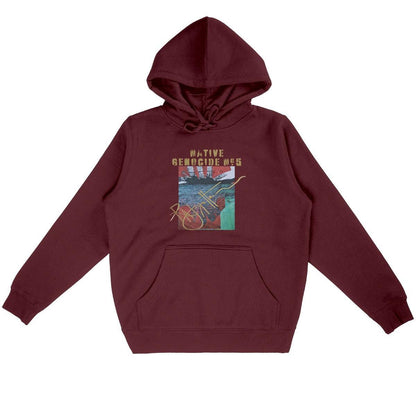 Native Genocide #5 Premium Lightweight Straight Cut Unisex Hoodie | Tree of Life Art - Tree of Life Art
