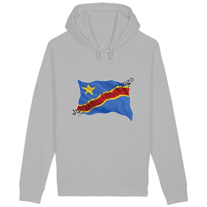 Justice for Congo Unisex Hoodie - Organic Cotton Premium | Tree of Life Art - Tree of Life Art