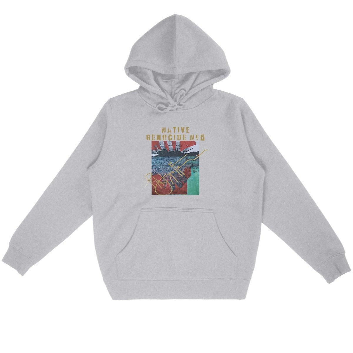 Native Genocide #5 Premium Lightweight Straight Cut Unisex Hoodie | Tree of Life Art - Tree of Life Art